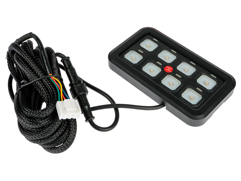 OPTIBEAM Ohjauspaneeli 8-kanavainen 12-24V 60A