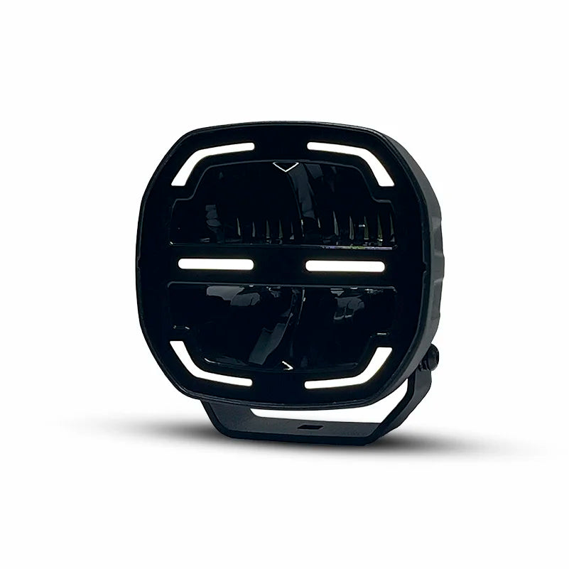 Monsterlux Core 5 LED-lisävalo, musta runko