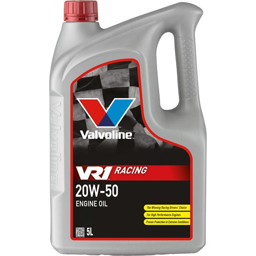Valvoline VR1 Racing 20W-50 Moottoriöljy 5L