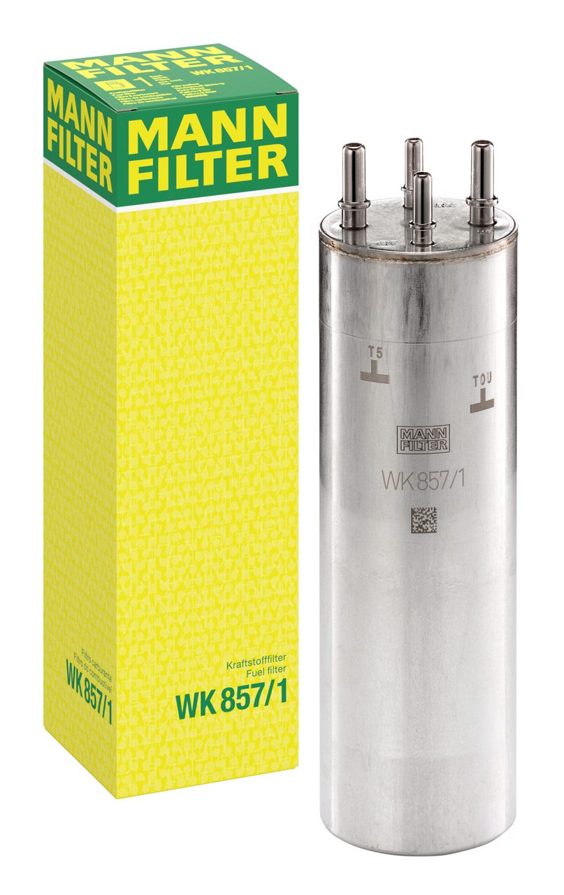 MANN-FILTER Polttoainesuodatin WK 857/1 - VW Transporter T5/T6 & Touareg