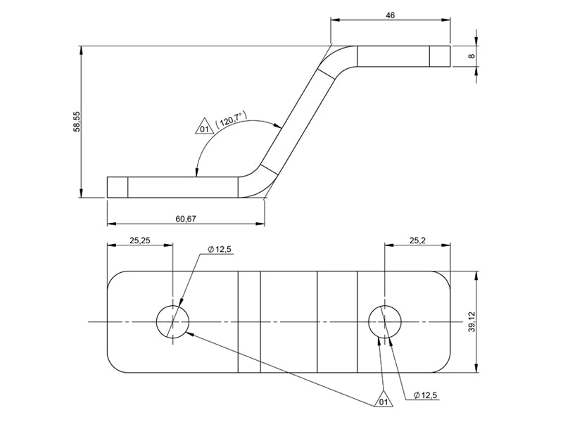 Työvalokiinnike RST