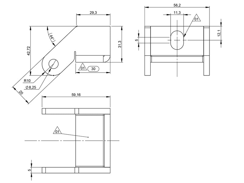 Työvalokiinnike RST
